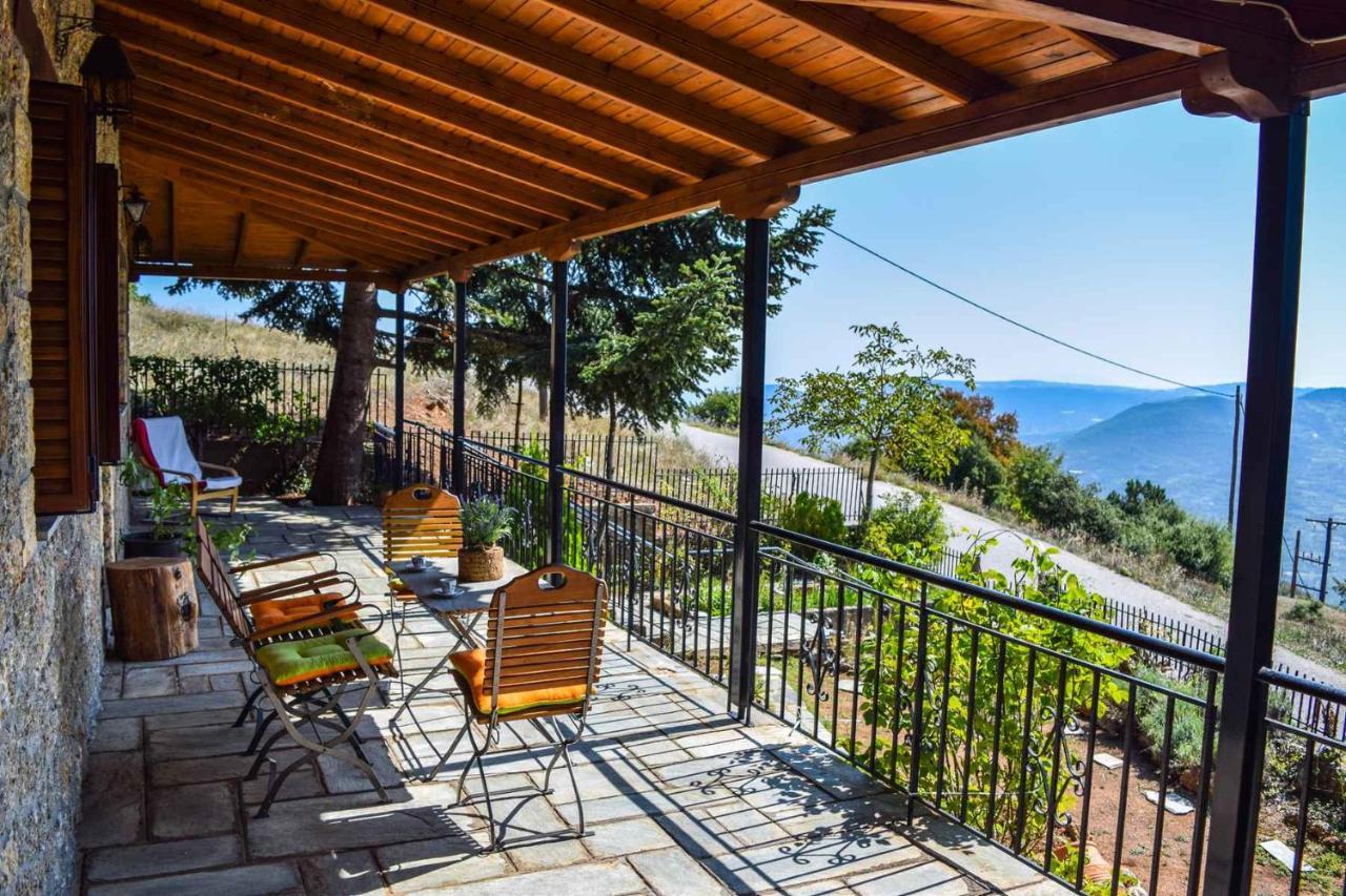 Γήλοφος Villa Ano Trikala Eksteriør bilde